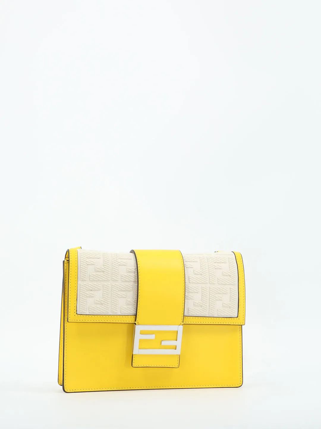 Fendi Flat Baguette Crossbody Bag