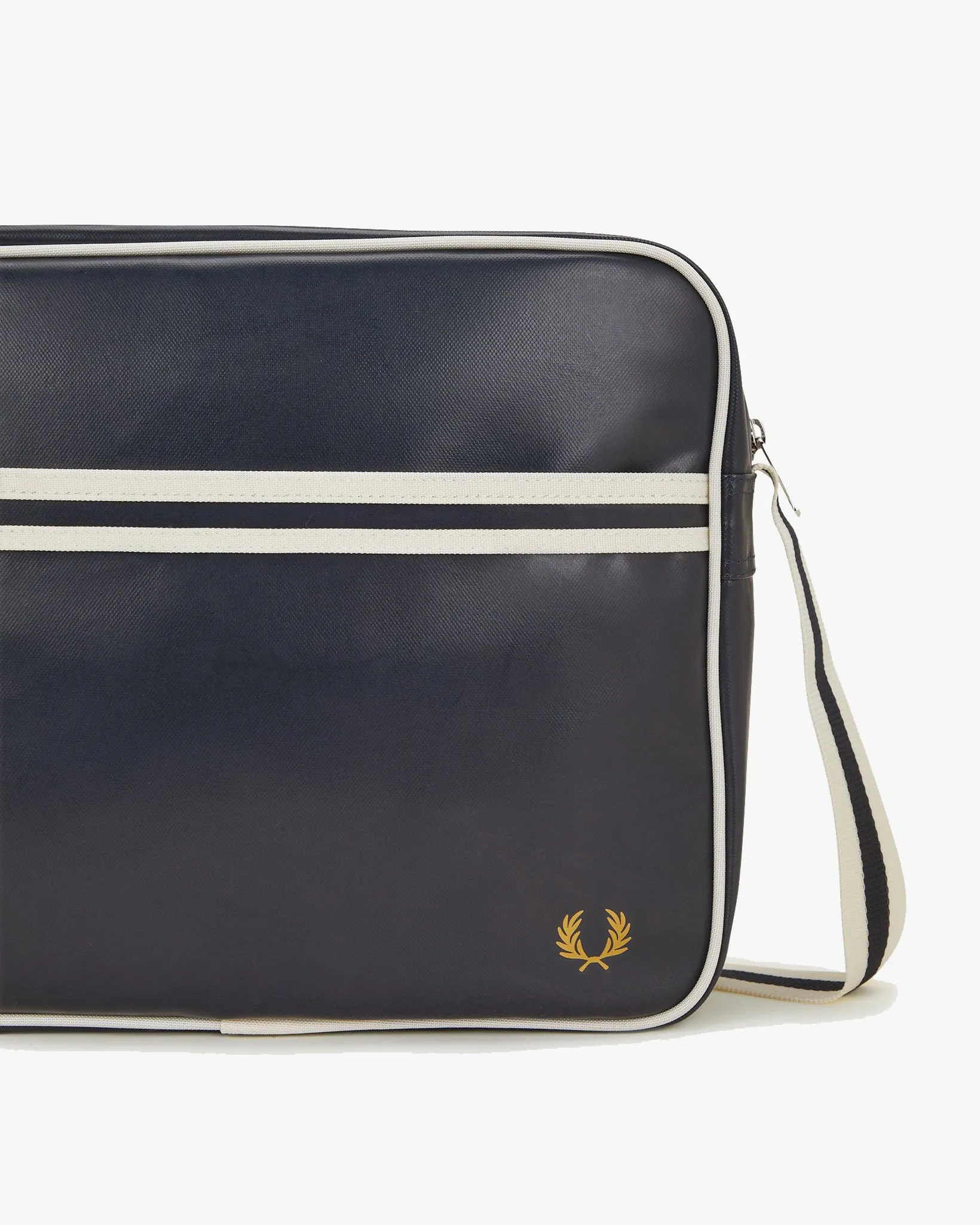 Fred Perry Classic Shoulder Bag - Navy / Ecru