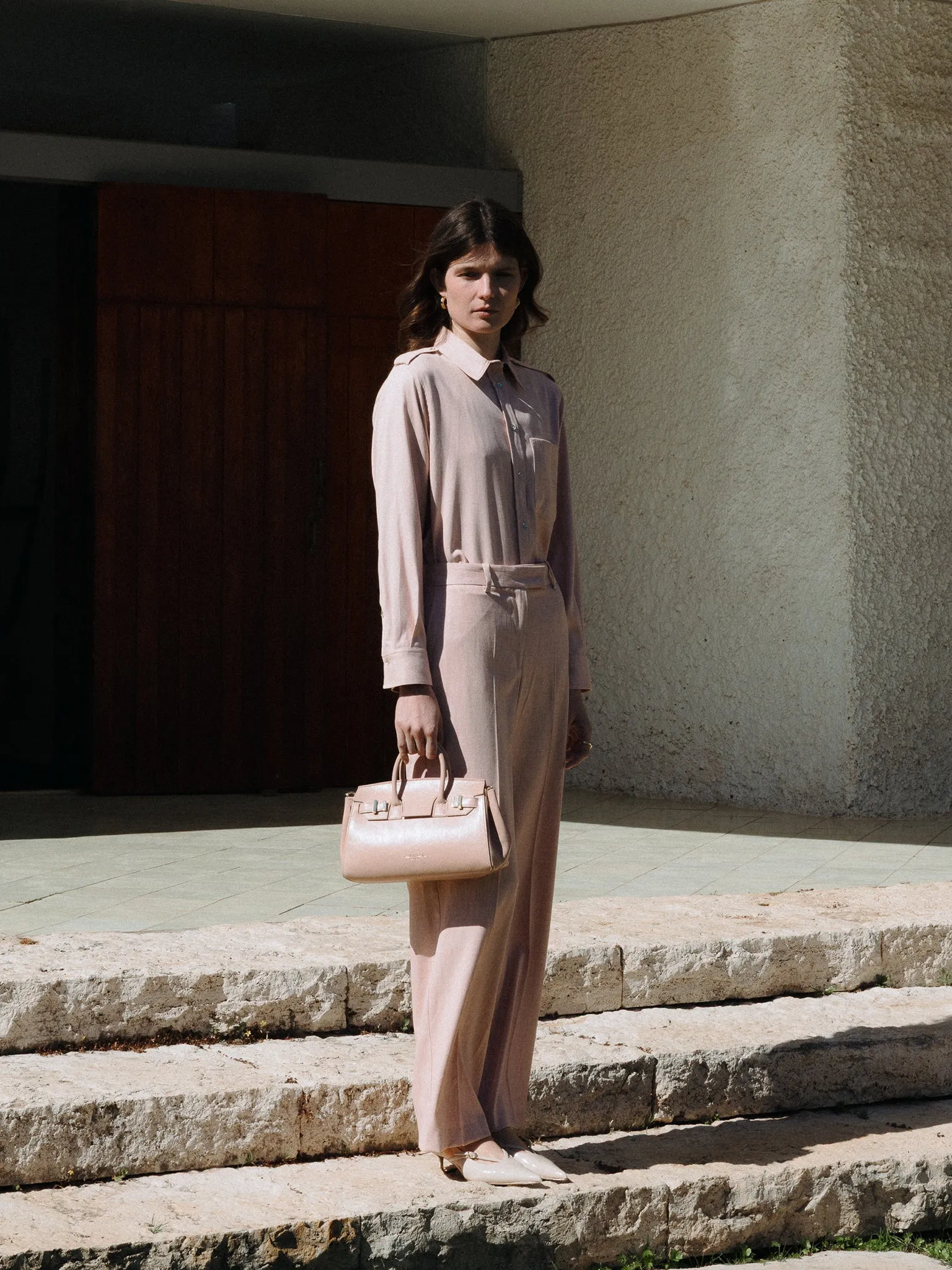 Gigi Low Naplak 11" - Nude Pink