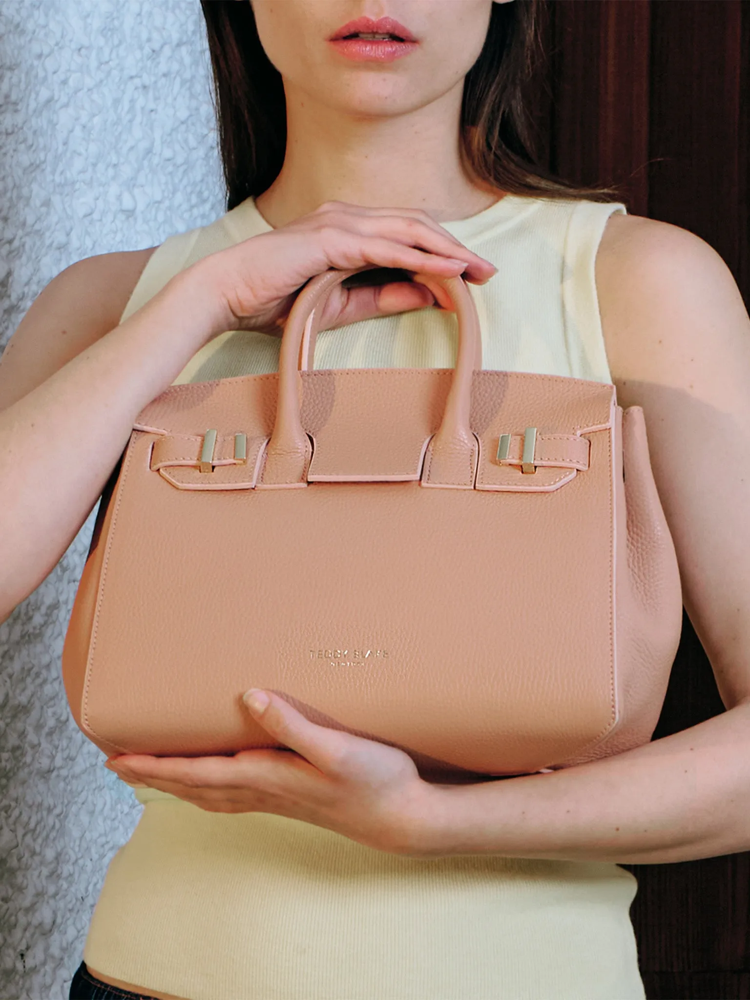 Gigi Stampato  11" - Dark Blush