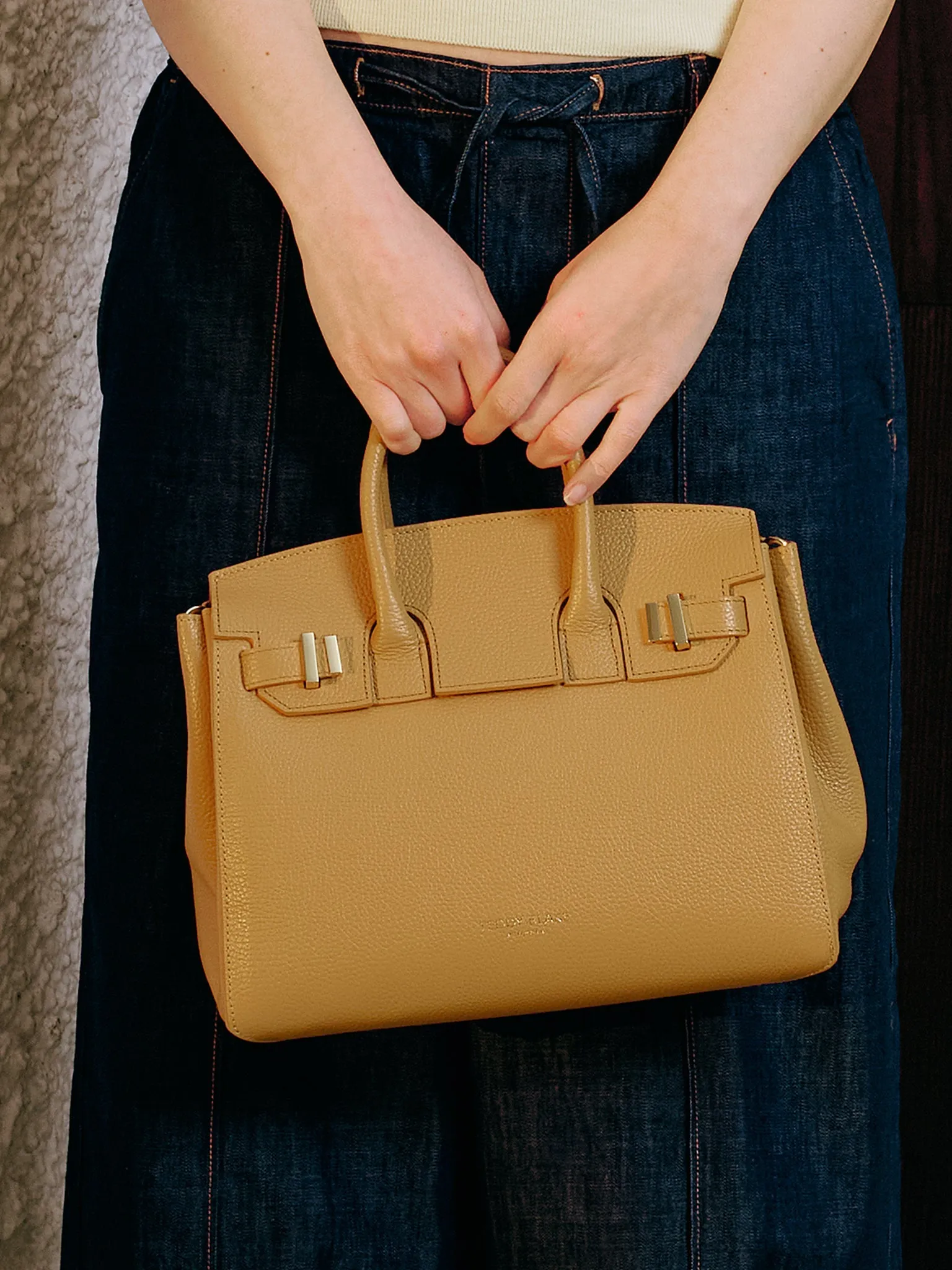 Gigi Stampato  11" - Mocha Brown