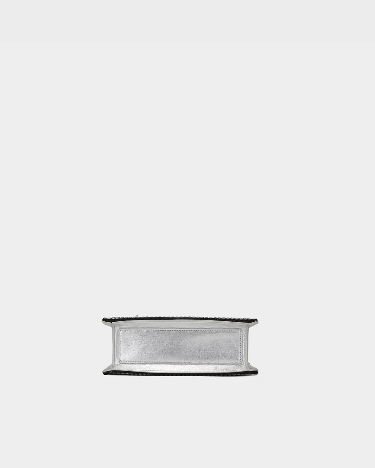 Glitter Shoulder Bag in Silver