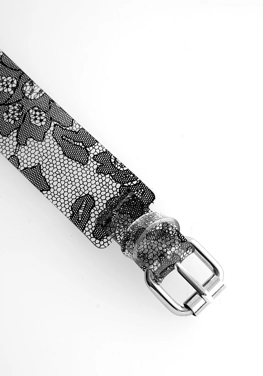 GOTHITA PU LACE CHOKER