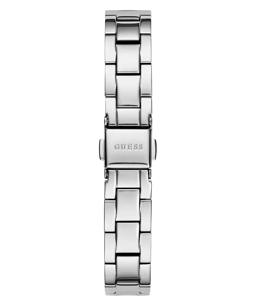 GUESS Ladies Silver Tone Analog Watch