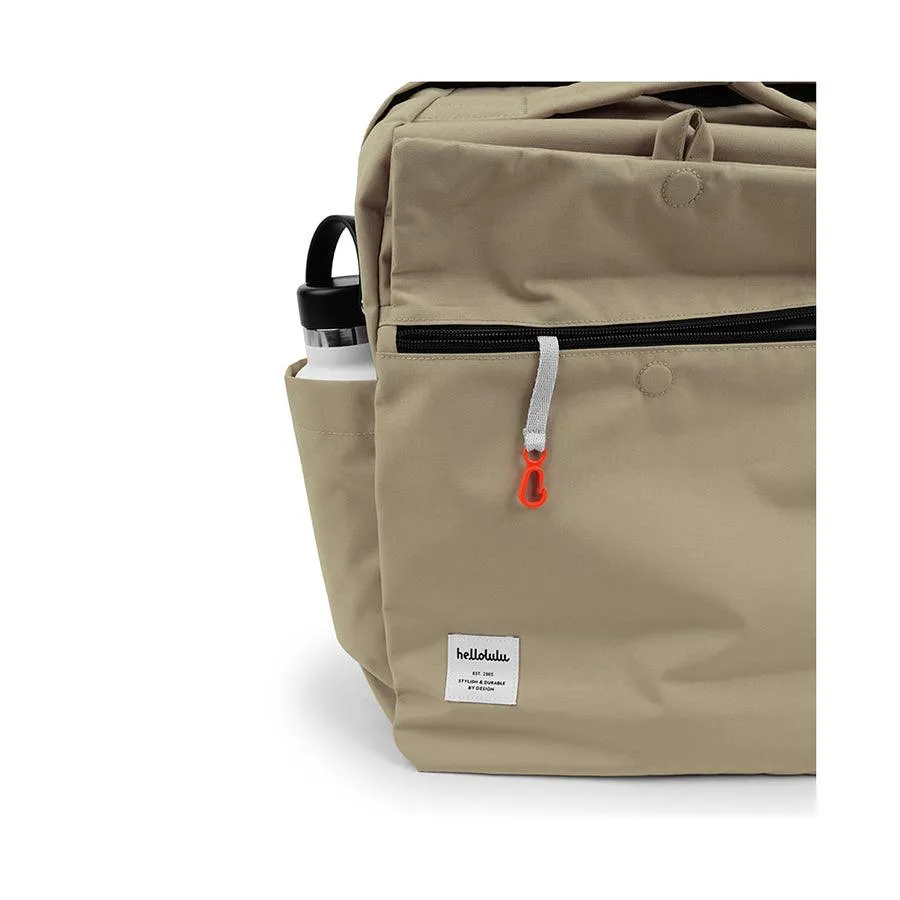 HELLOLULU Carter All Day Backpack Fog Khaki