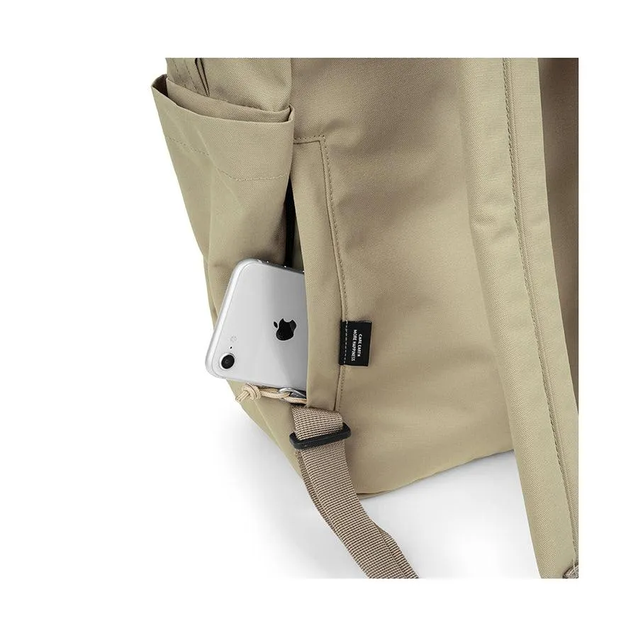 HELLOLULU Carter All Day Backpack Fog Khaki