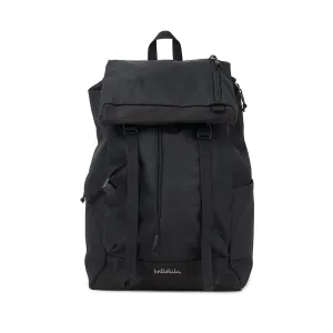 HELLOLULU Gio Utility Flap Backpack L Char.Black