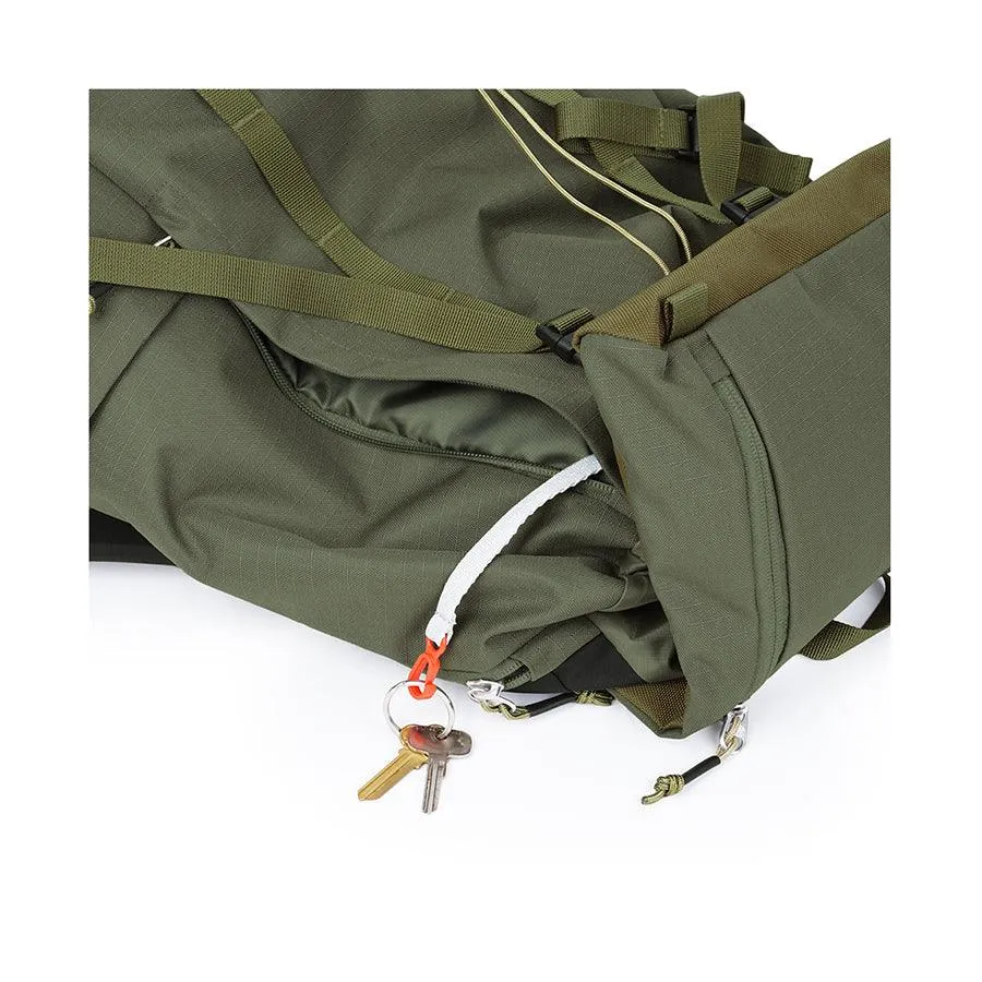 HELLOLULU Gio Utility Flap Backpack Lolive Drab