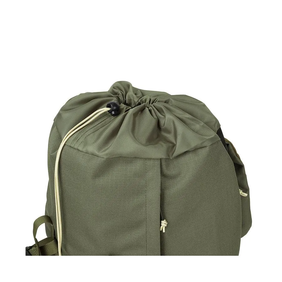 HELLOLULU Gio Utility Flap Backpack Lolive Drab