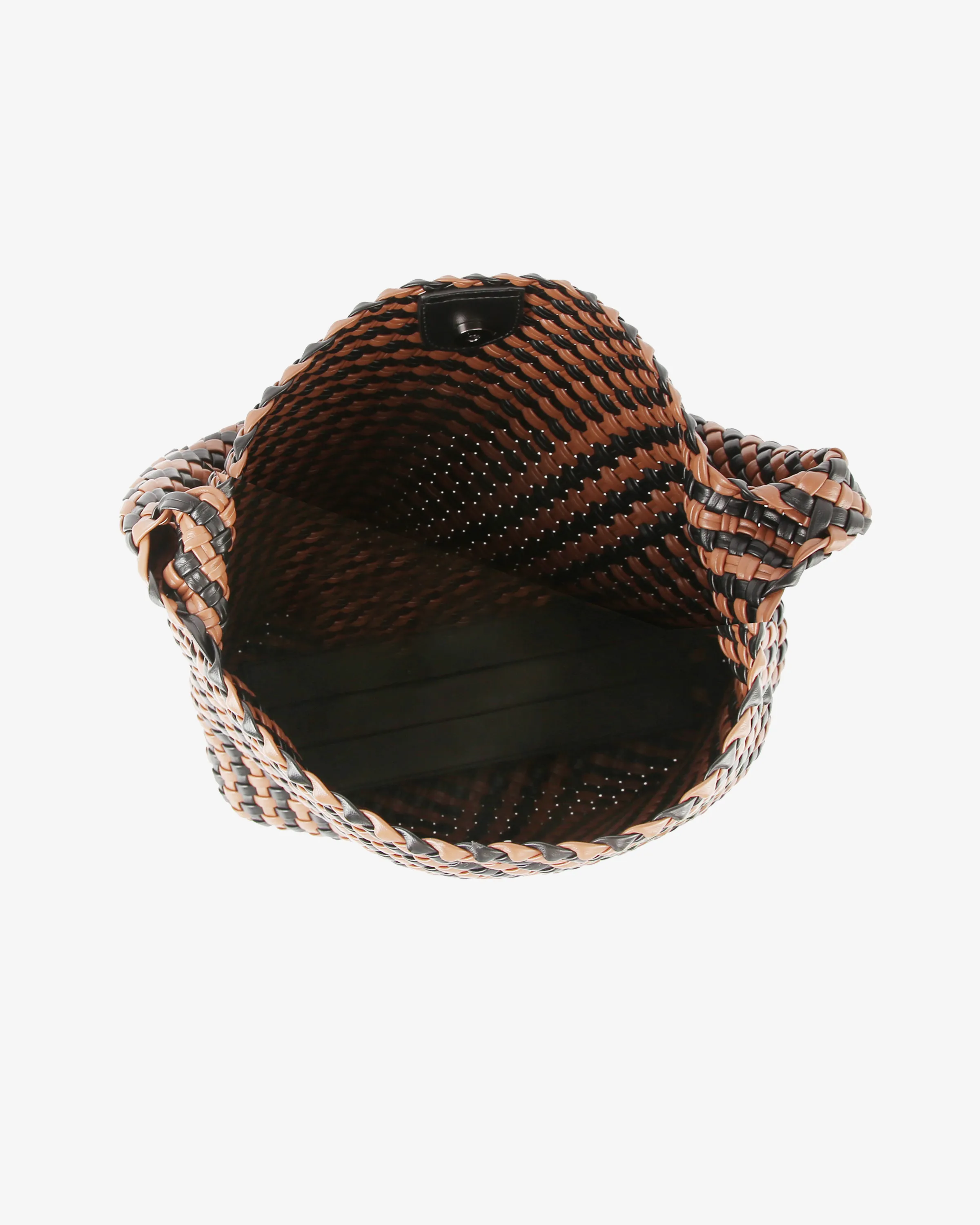 HOBO BRAIDED SOFT STRUCTURE - Brown Caramel