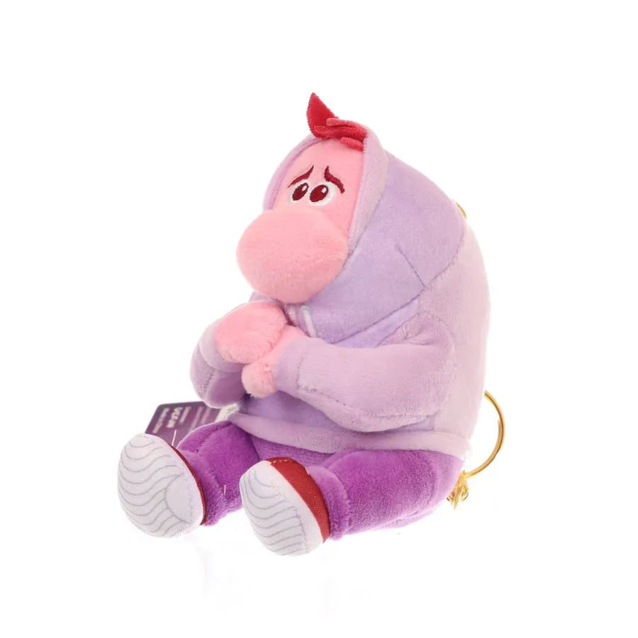 HV PRODUCT Inside out 2 Plush Keychain (Embarrassment)- Hangtag & Woven Label