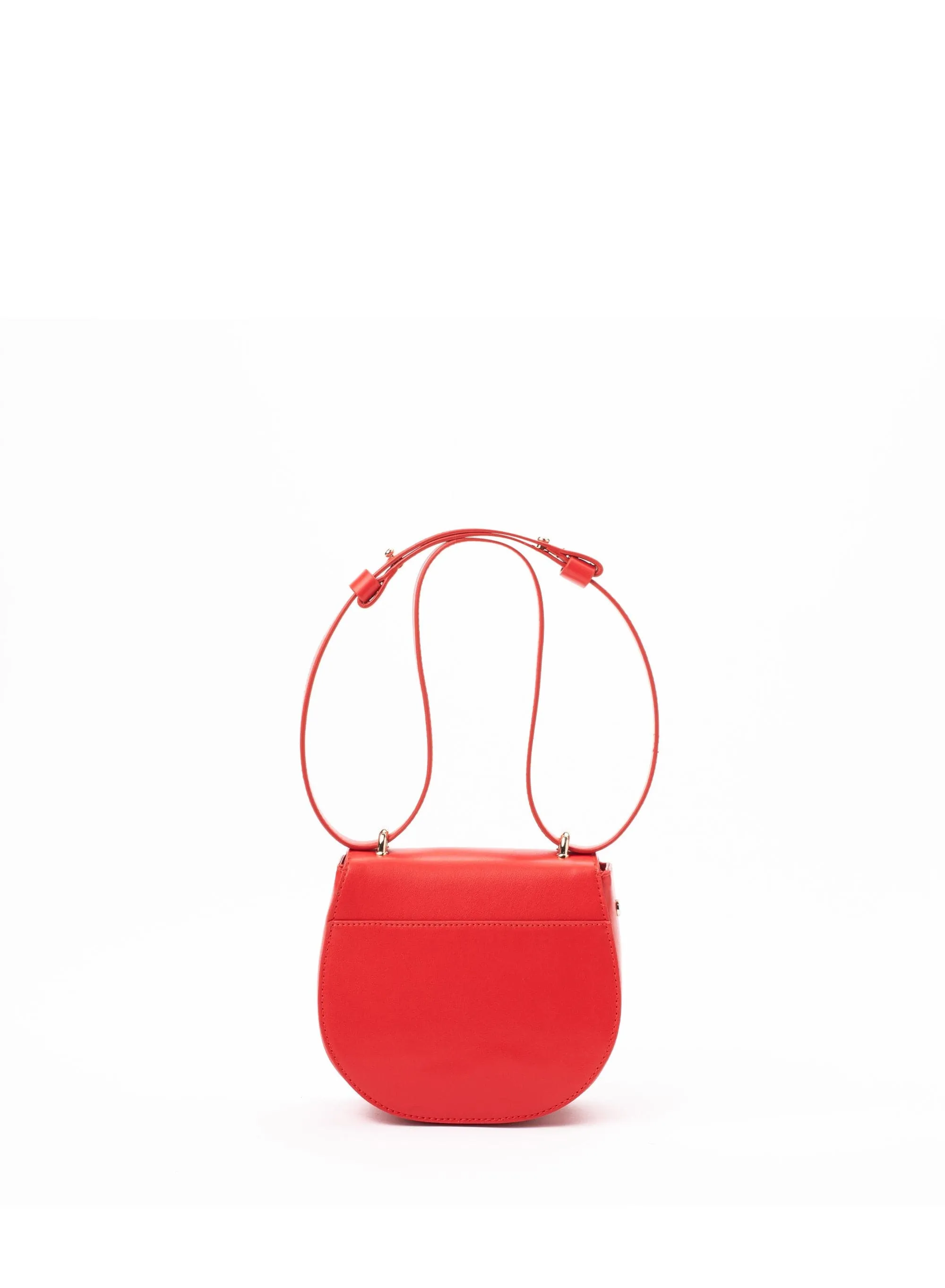 Iris Apple Leather Vegan Mini Bag | Red
