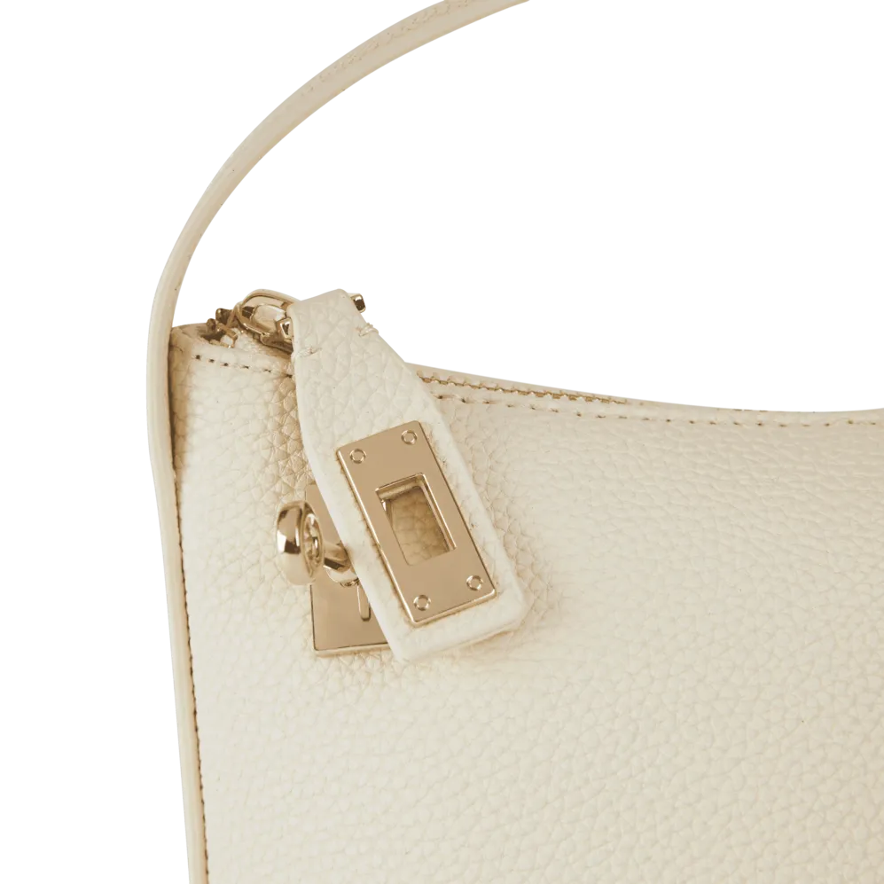 Ivory Twister Hobo Bag