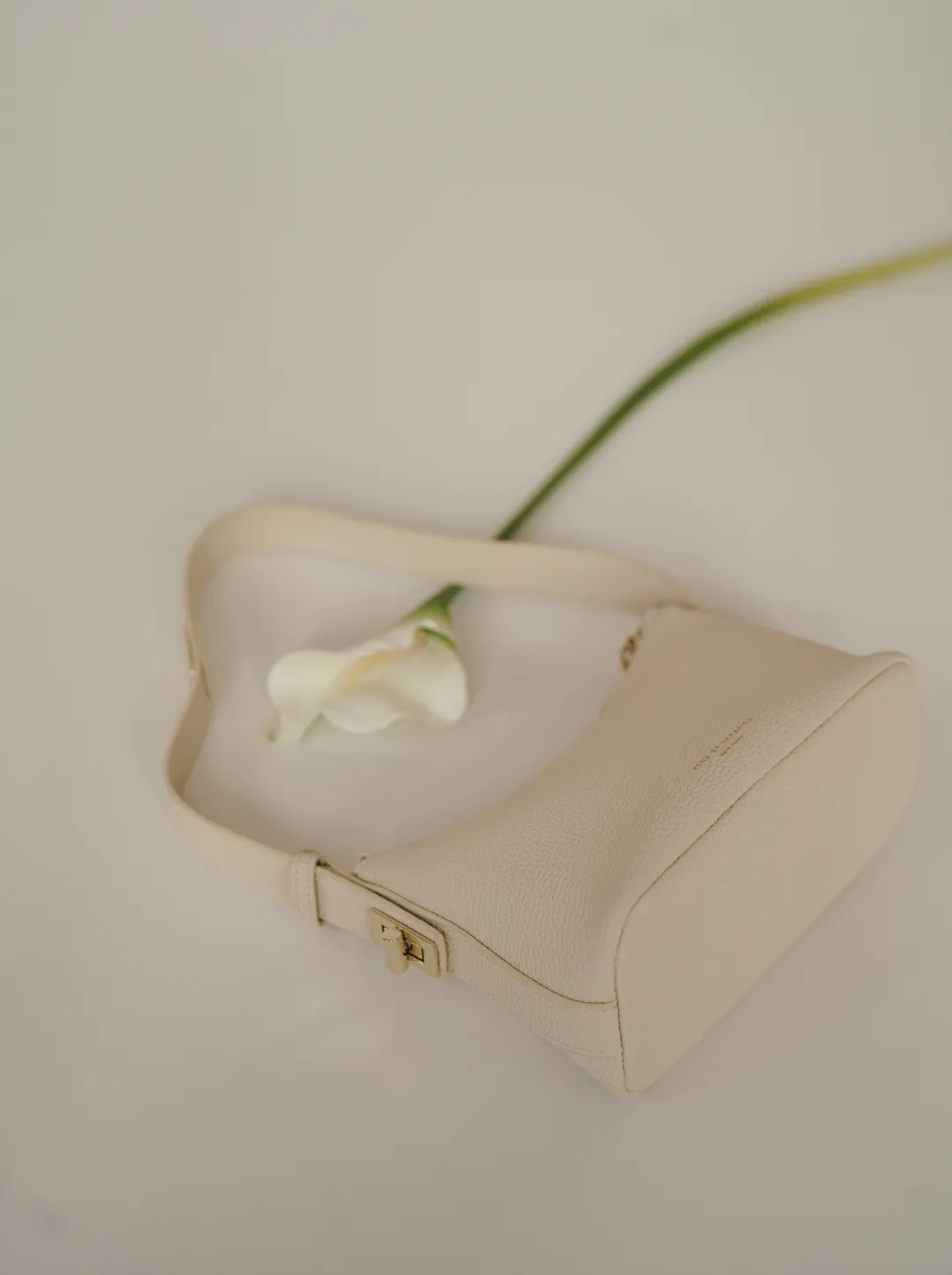 Ivory Twister Hobo Bag