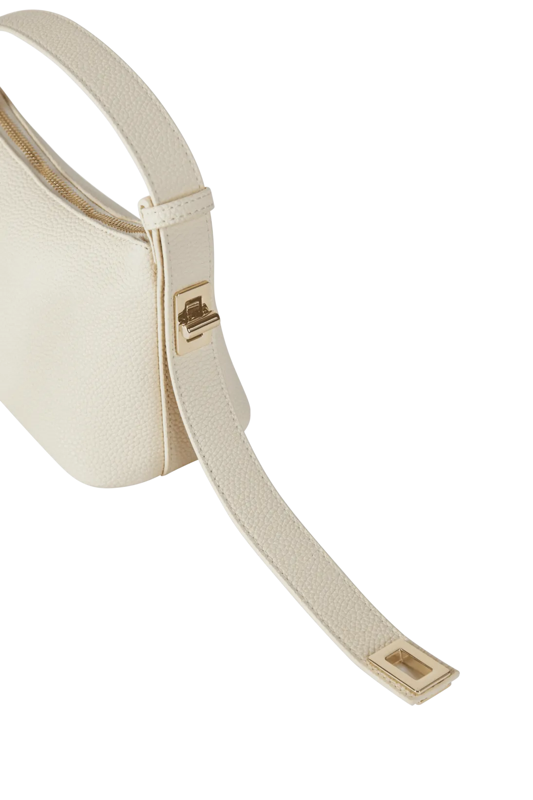 Ivory Twister Hobo Bag