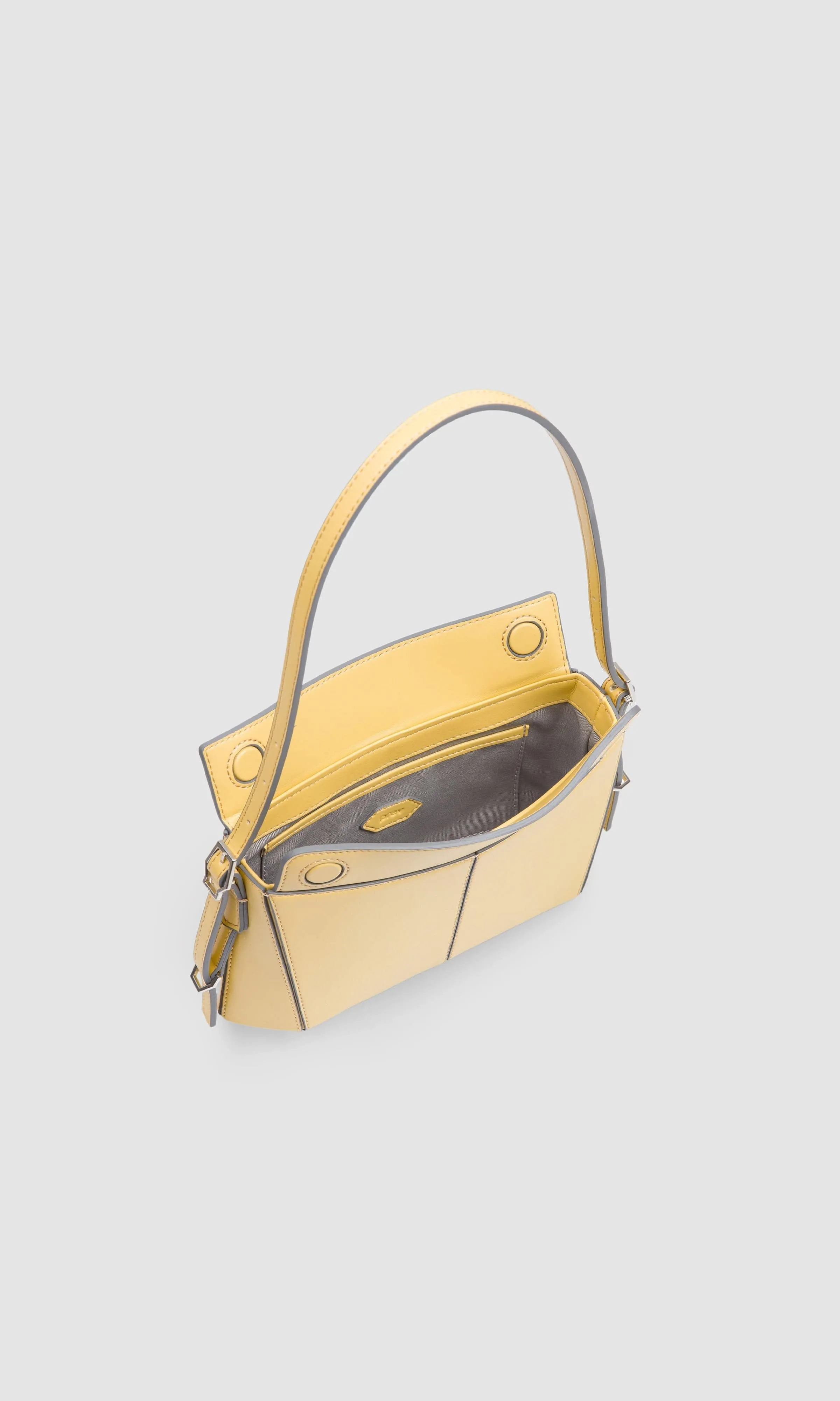 Kiara Women's Apple Leather Vegan Mini Bag | Lemon Yellow