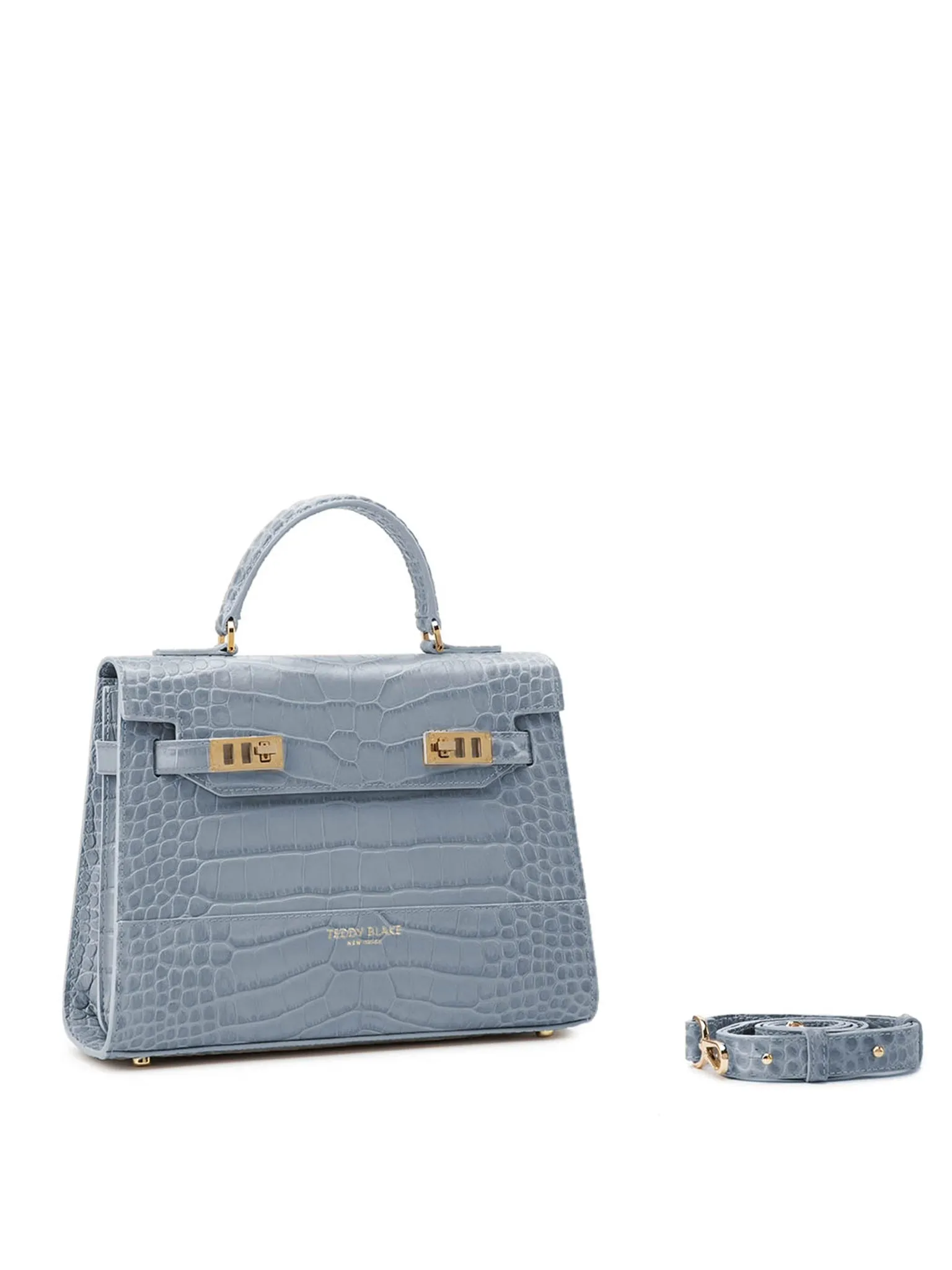 Kim Croco 11" - Blue Grey