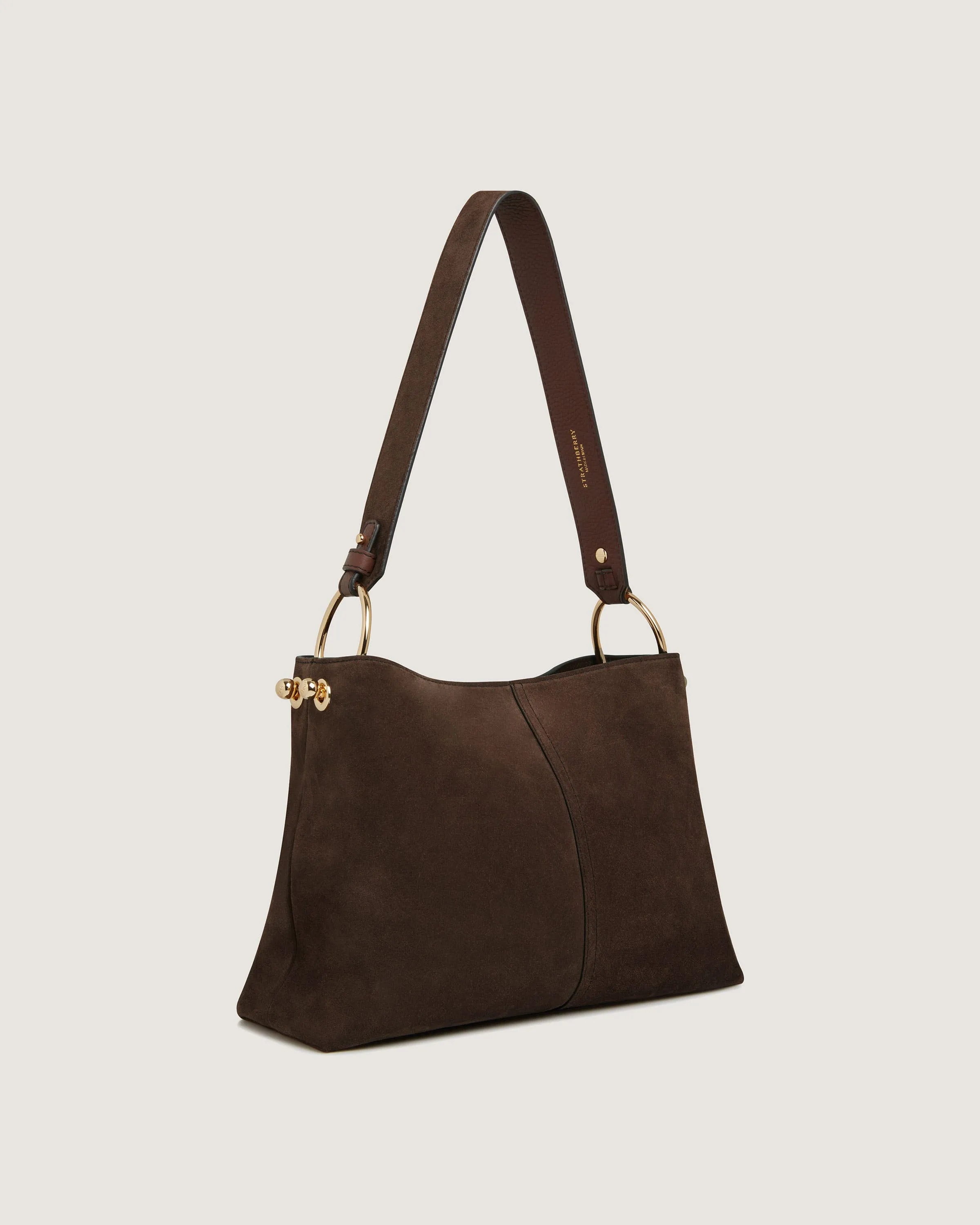 Lana Hobo - Chocolate Suede