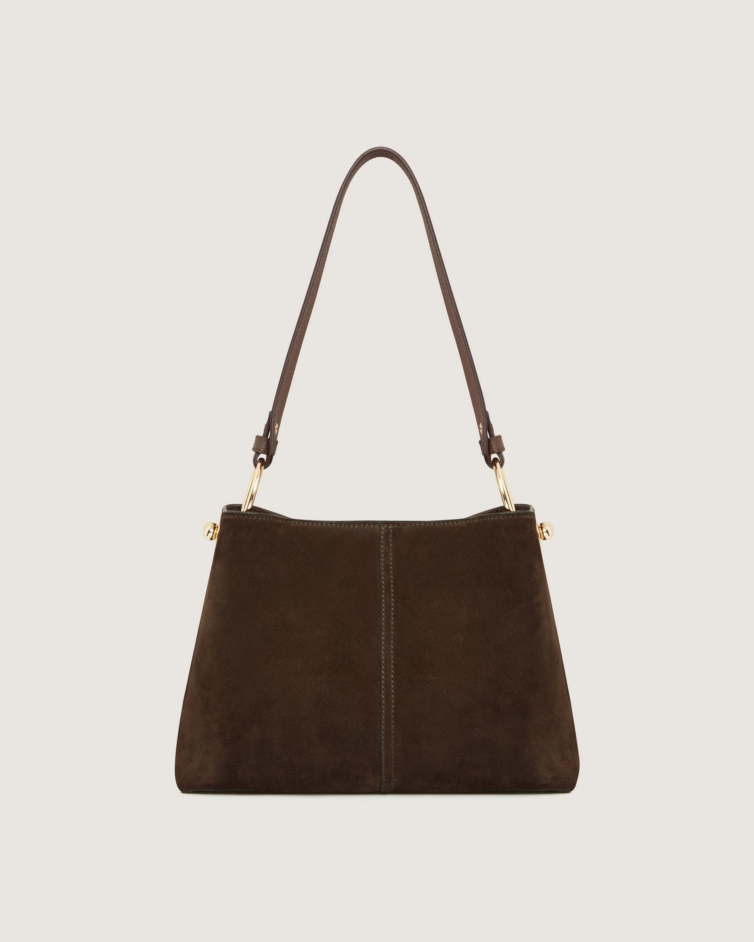 Lana Hobo - Chocolate Suede