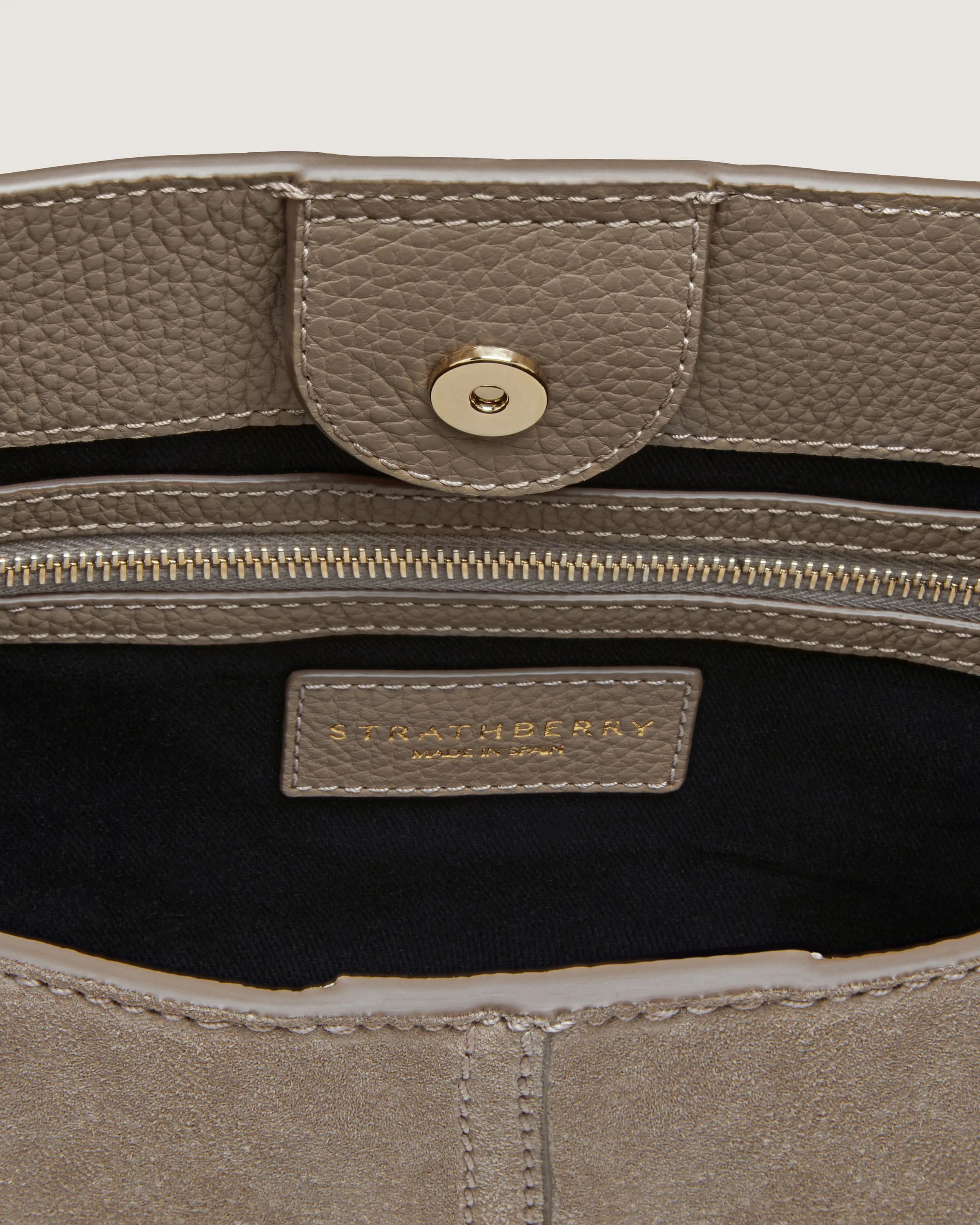 Lana Hobo - Taupe Suede