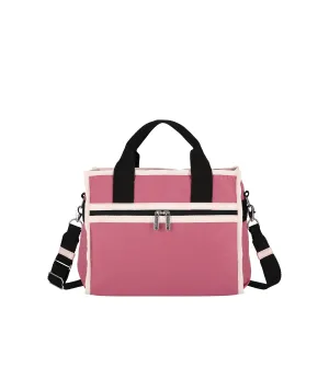 Large East/West Top Handle Tote