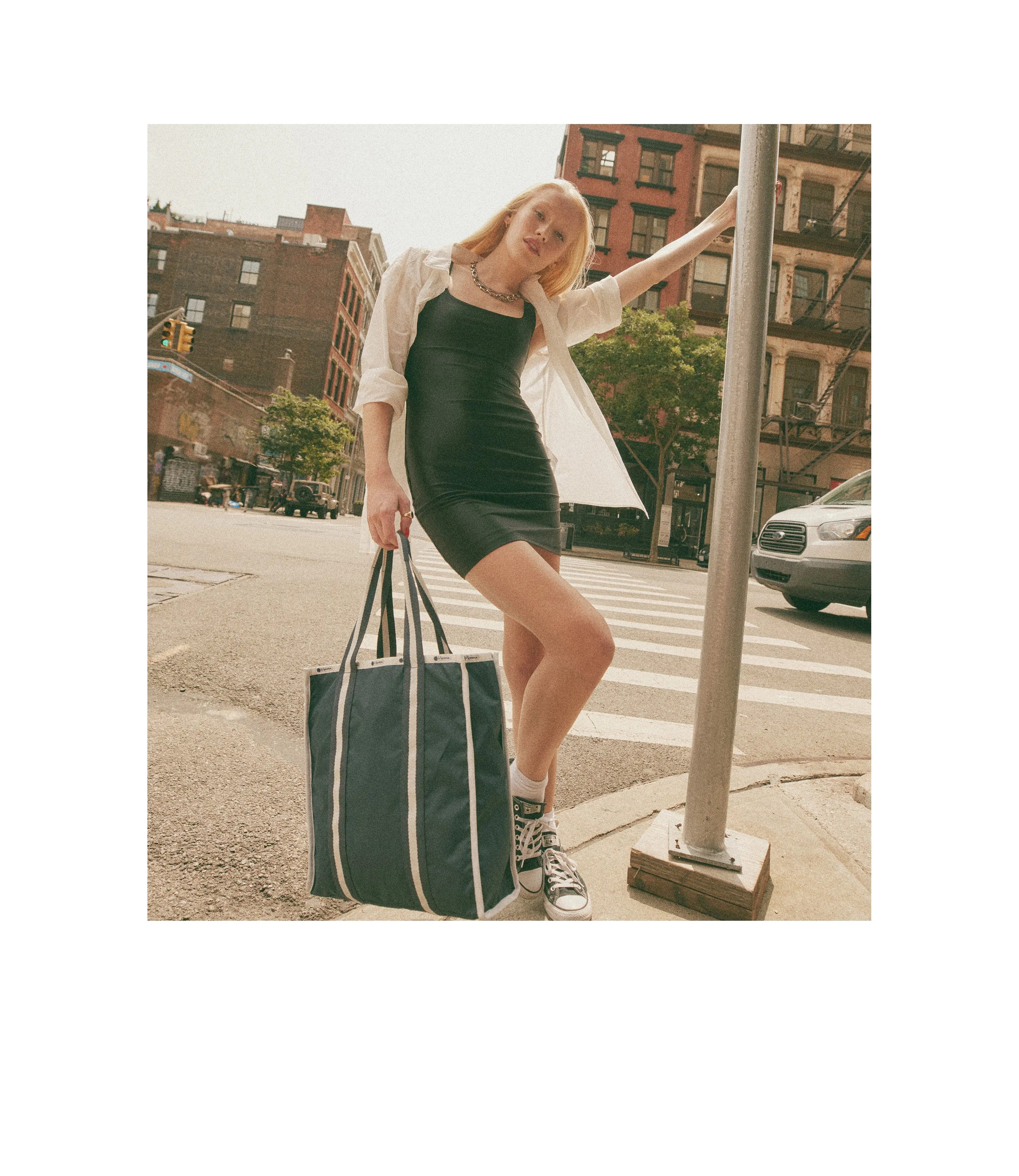 Large Web Book Tote