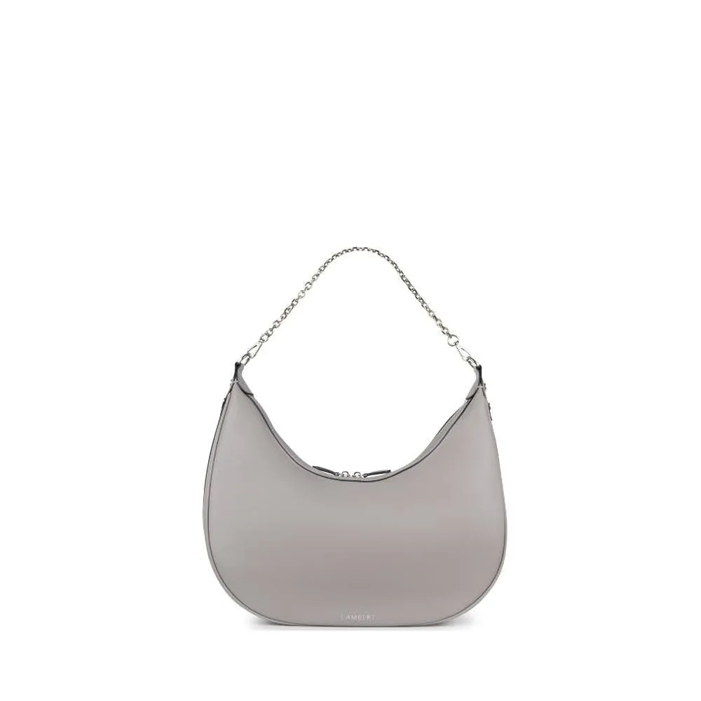 Le Jenny - Sac à main hobo en cuir vegan ash