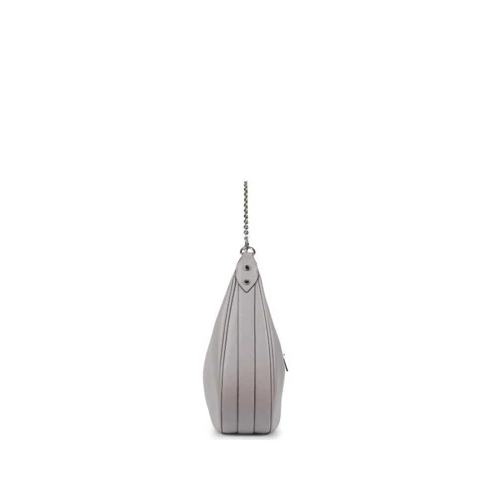 Le Jenny - Sac à main hobo en cuir vegan ash