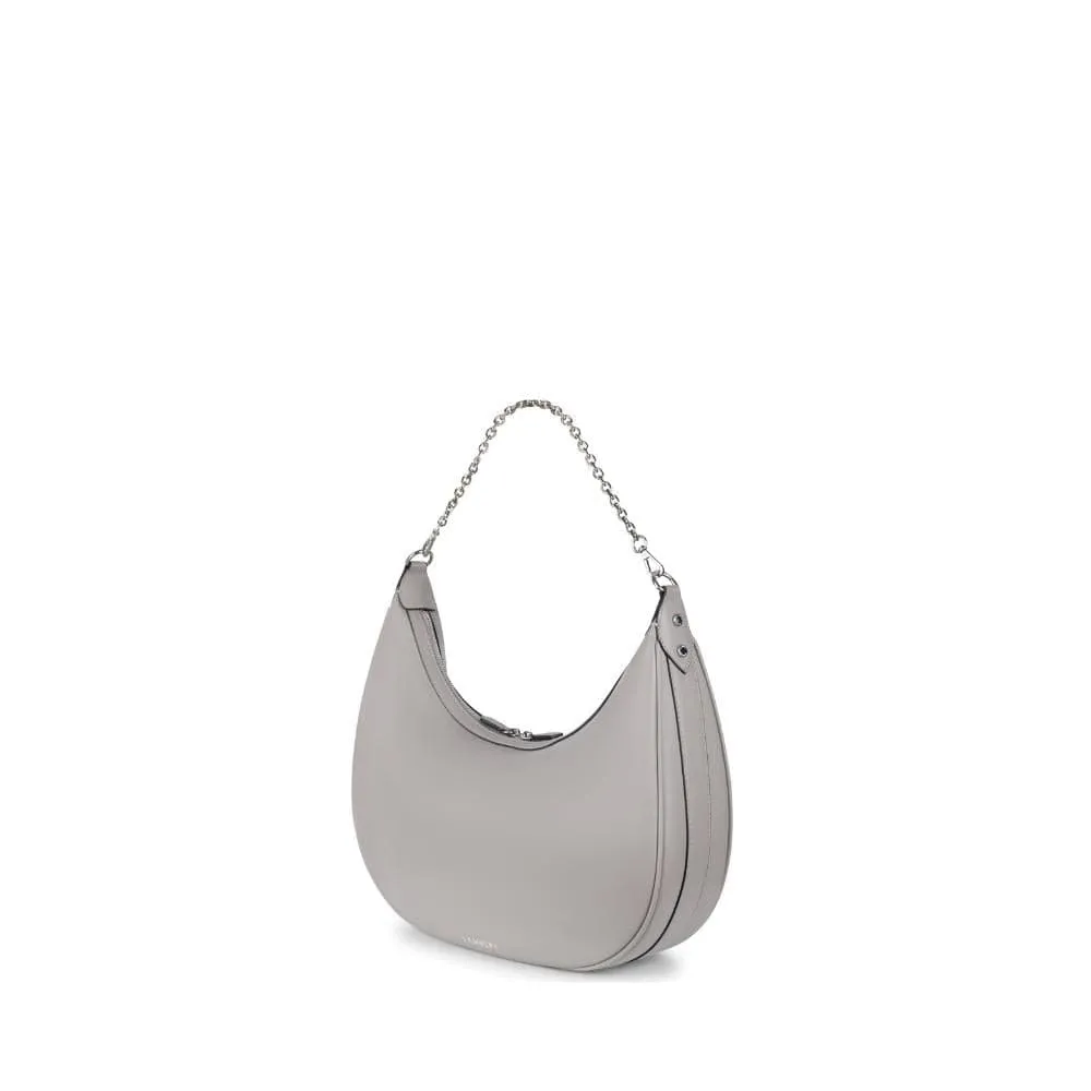 Le Jenny - Sac à main hobo en cuir vegan ash