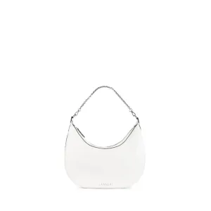 Le Jenny - Sac à main hobo en cuir vegan pearl