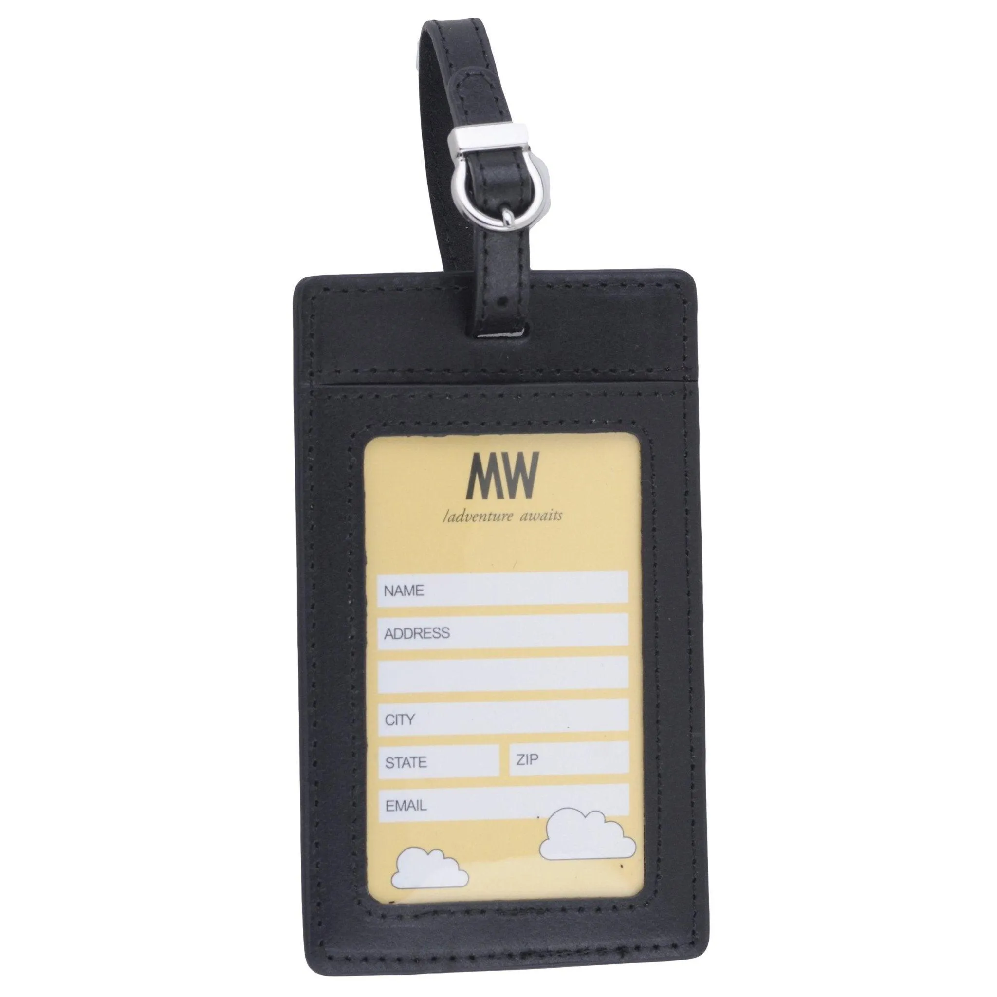 Leather Luggage Tag