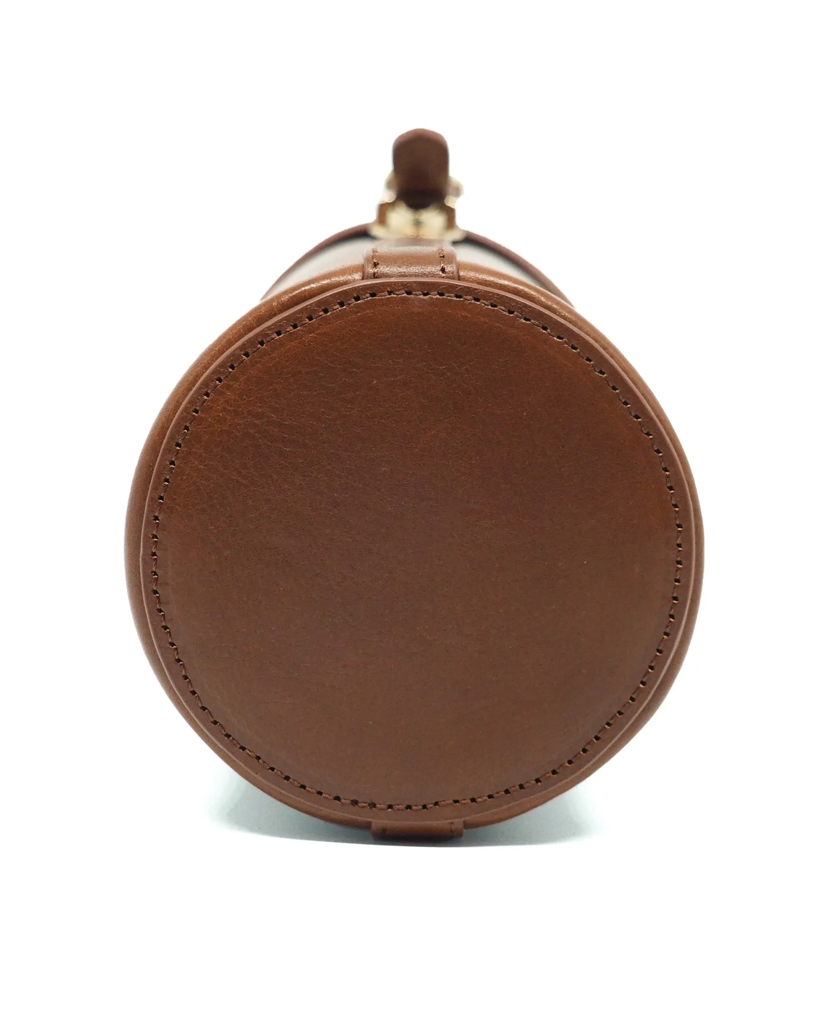 Leather Wine Carrier (Cognac)