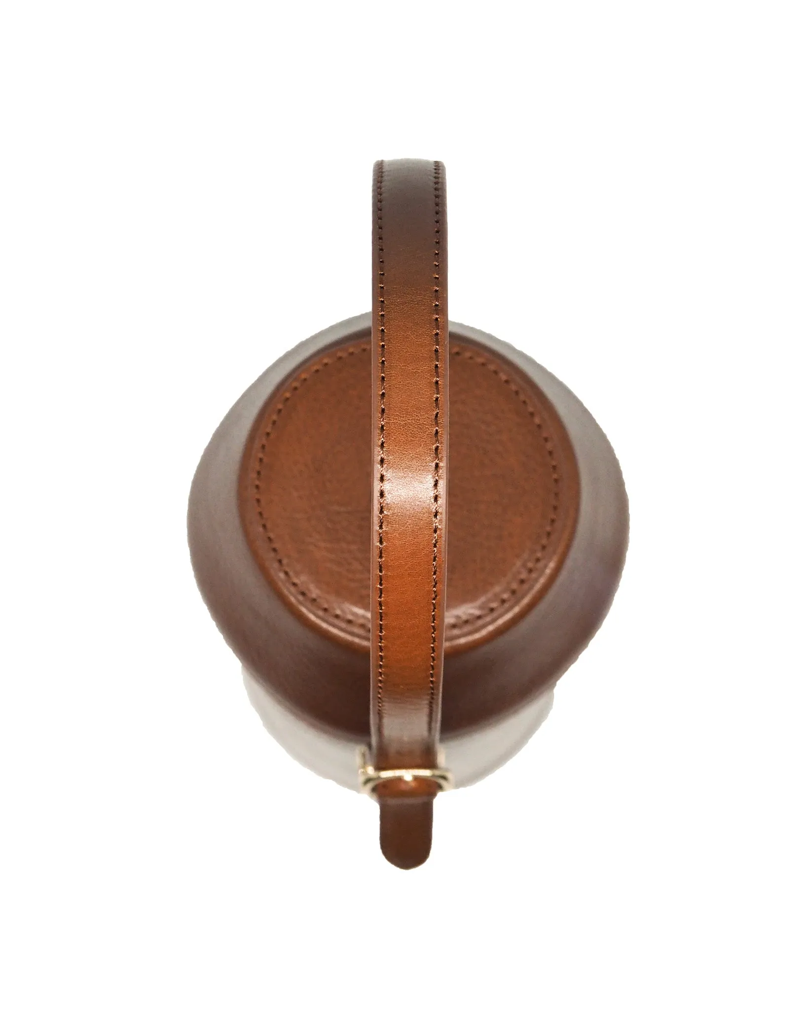 Leather Wine Carrier (Cognac)