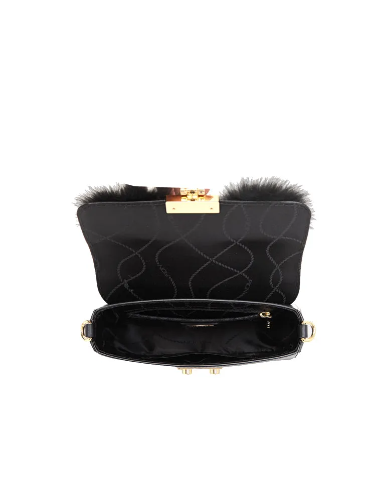Little Mons Leather Crossbody & Shoulder Handbag