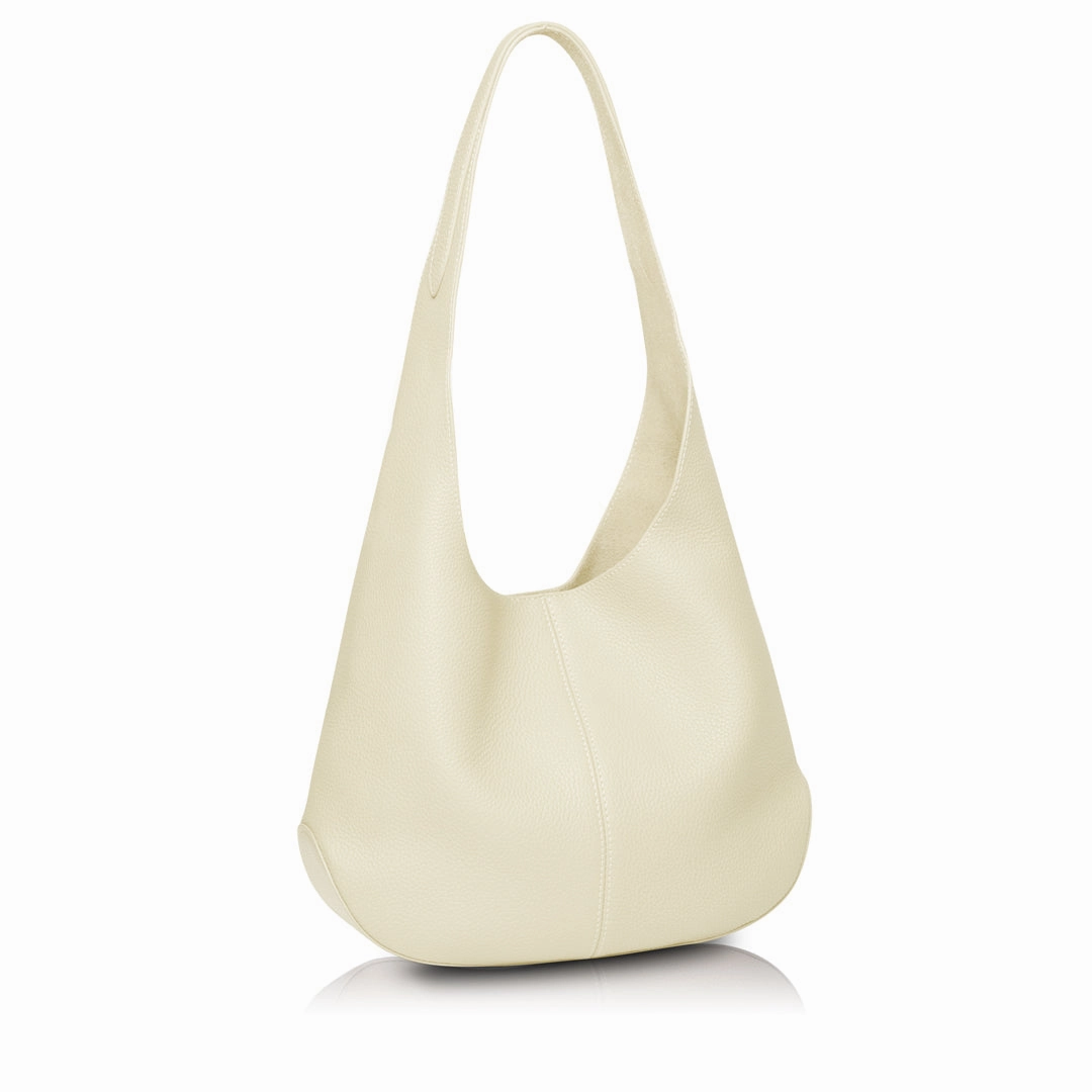 Luna Hobo Bag - Moonlight White
