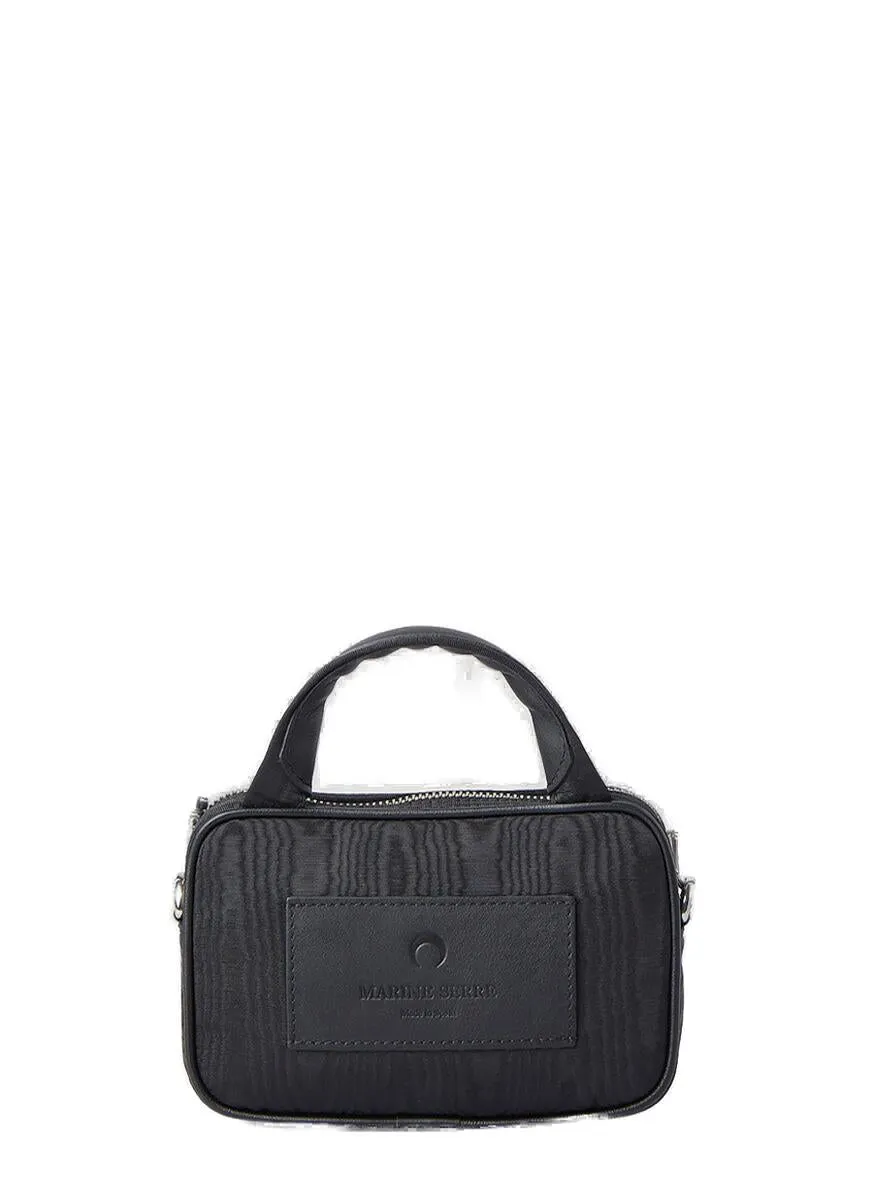 Marine Serre Logo Embossed Mini Crossbody Bag