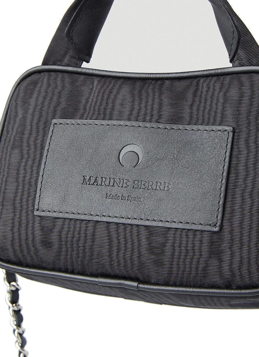Marine Serre Logo Embossed Mini Crossbody Bag