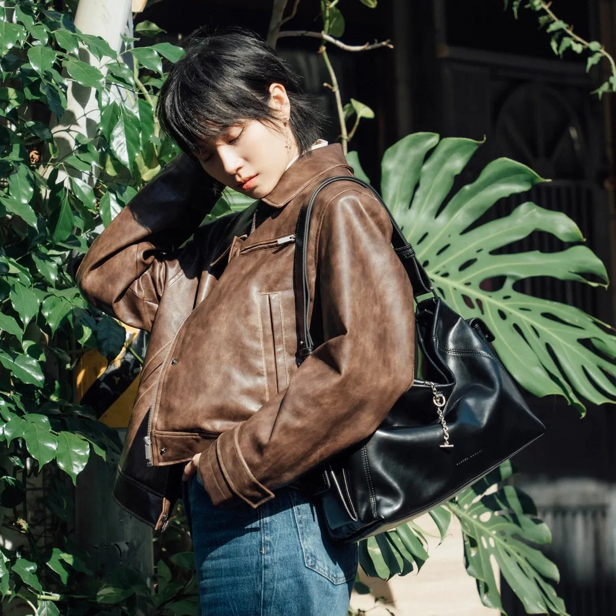 Marley Leather Hobo