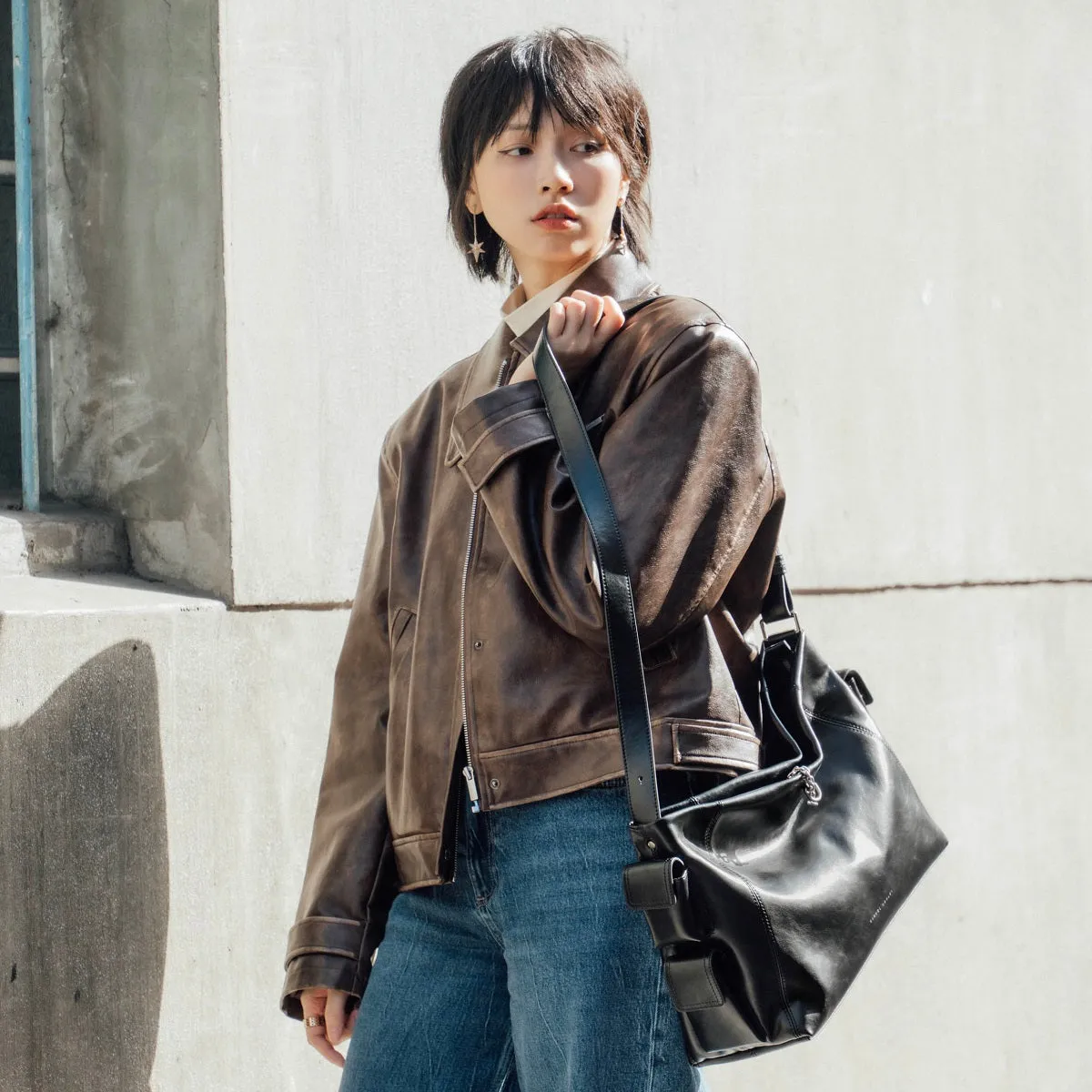 Marley Leather Hobo
