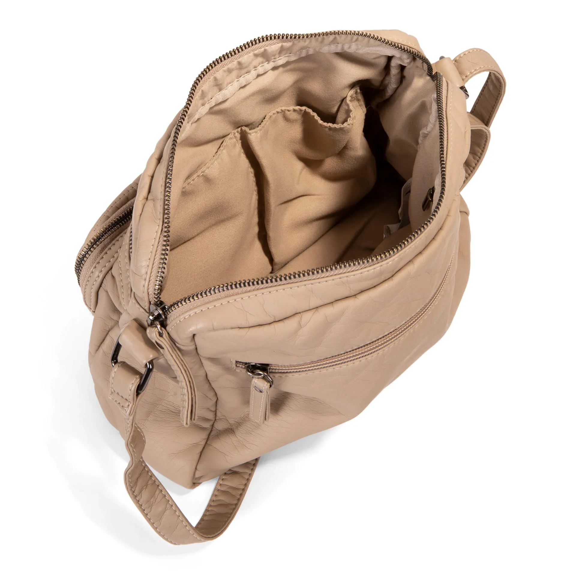 Medium Quilted E/W Crossbody