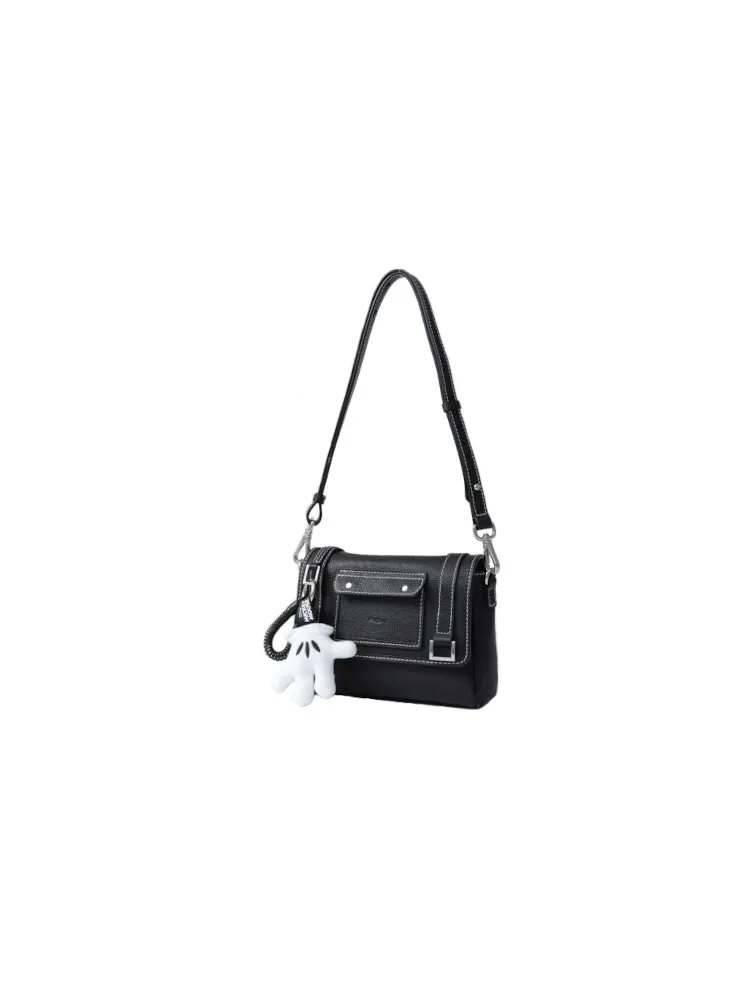 Mickey Mouse Palm Leather Crossbody and Shoulder Bag
