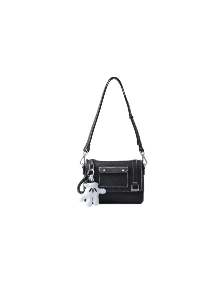 Mickey Mouse Palm Leather Crossbody and Shoulder Bag