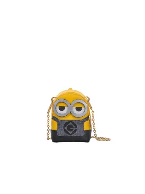 Minions Leather Mini Crossbody & Shoulder Handbag