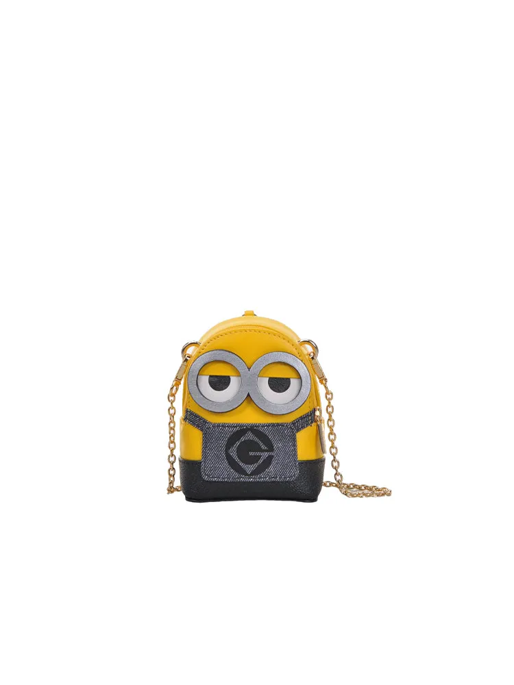 Minions Leather Mini Crossbody & Shoulder Handbag