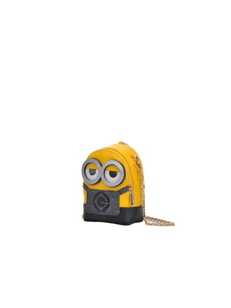 Minions Leather Mini Crossbody & Shoulder Handbag