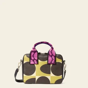 Minola Grab Crossbody - Chestnut Spot Square