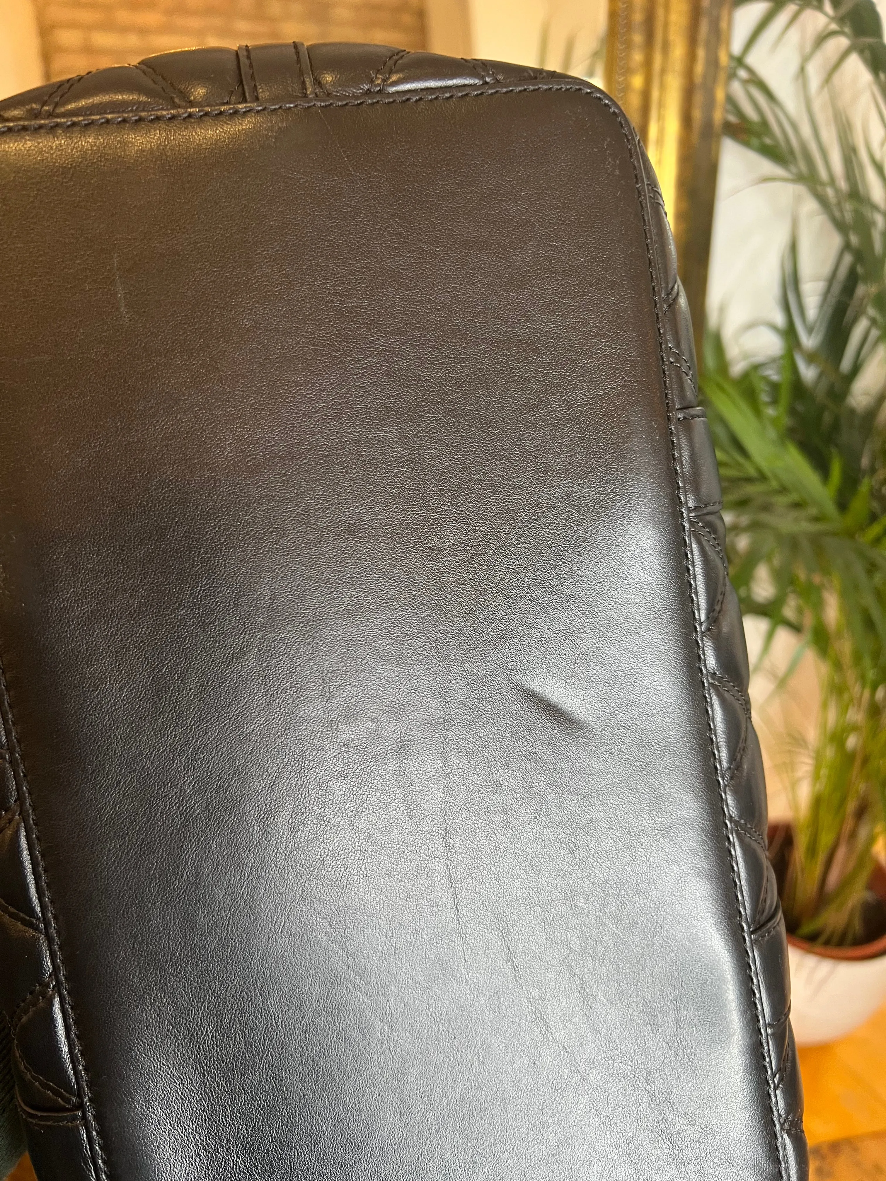 Mulberry Black Quilted Bayswater Tote with Shoulder Strap