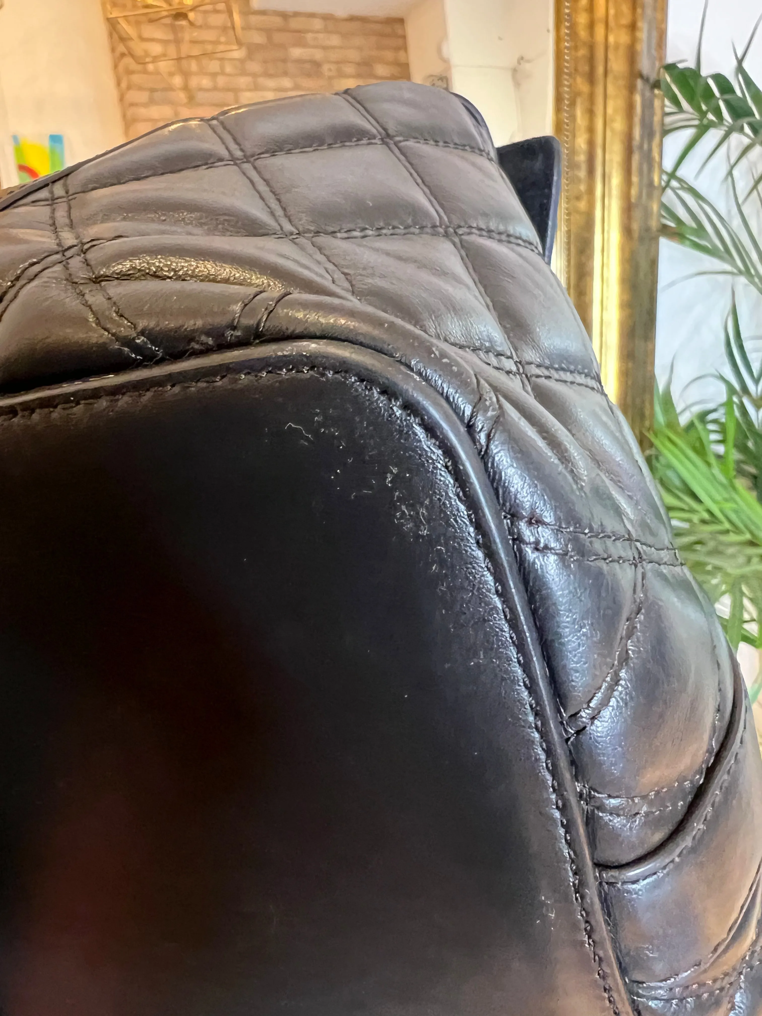 Mulberry Black Quilted Bayswater Tote with Shoulder Strap
