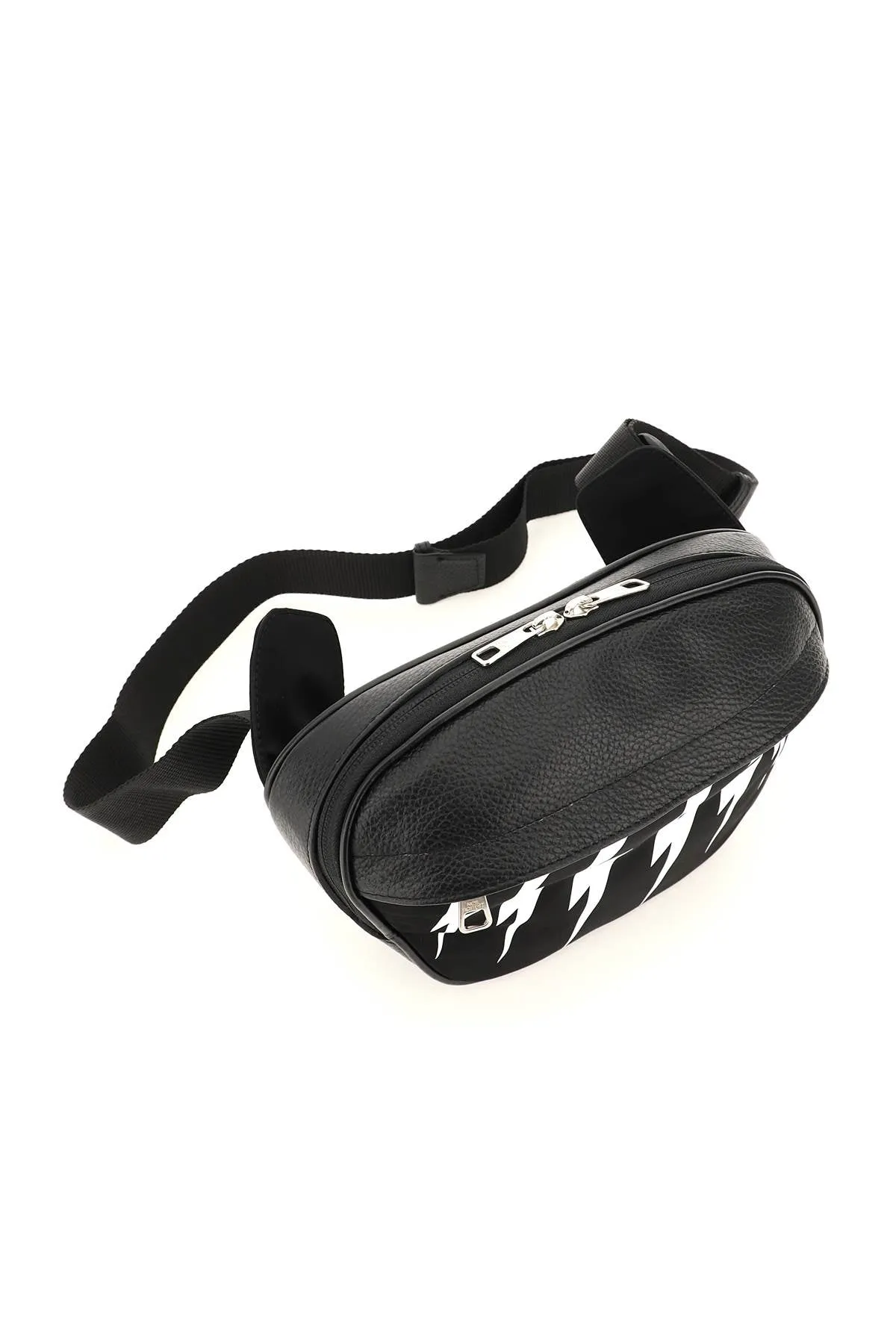 Neil Barrett Thunderbolts Print Belt Bag