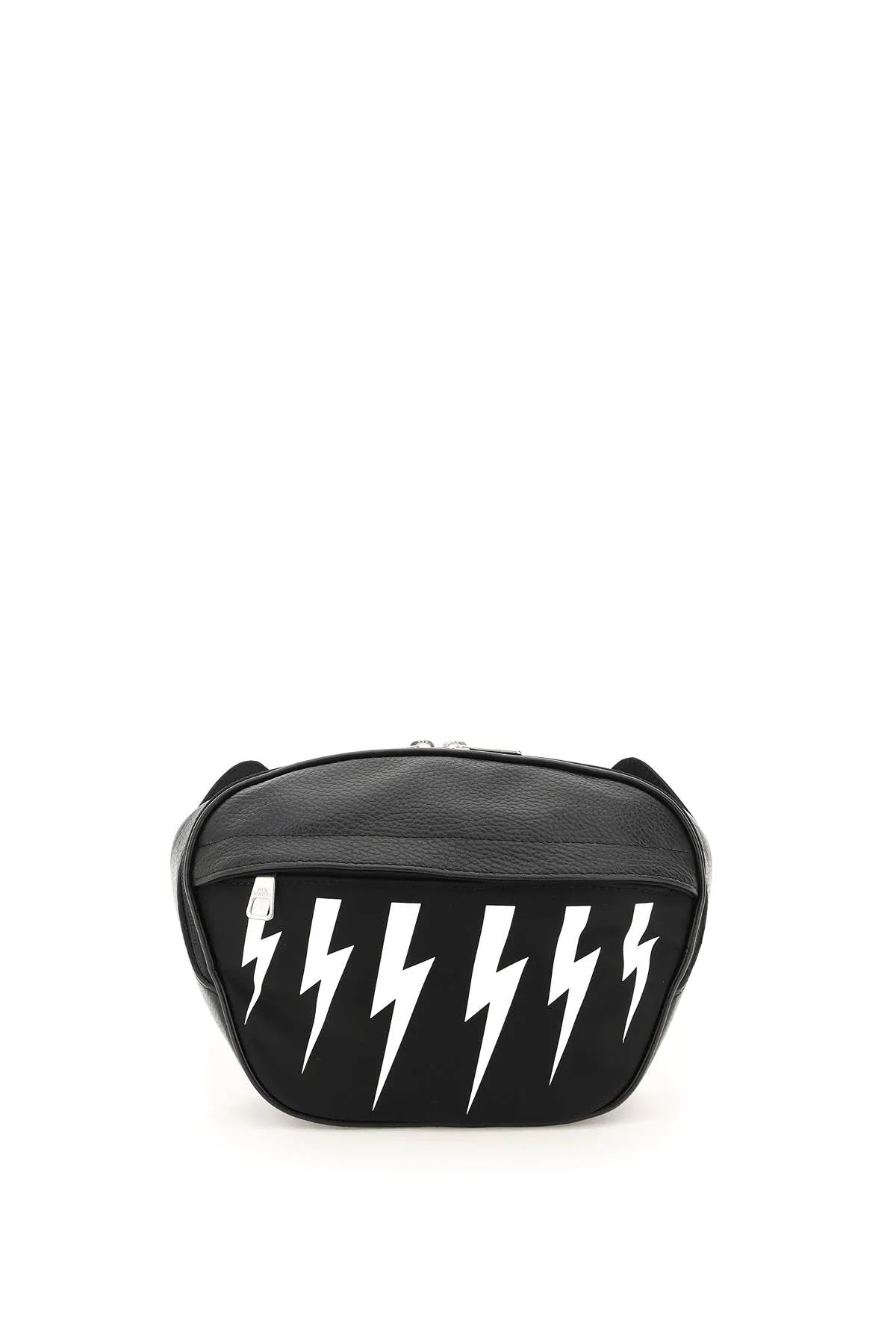 Neil Barrett Thunderbolts Print Belt Bag